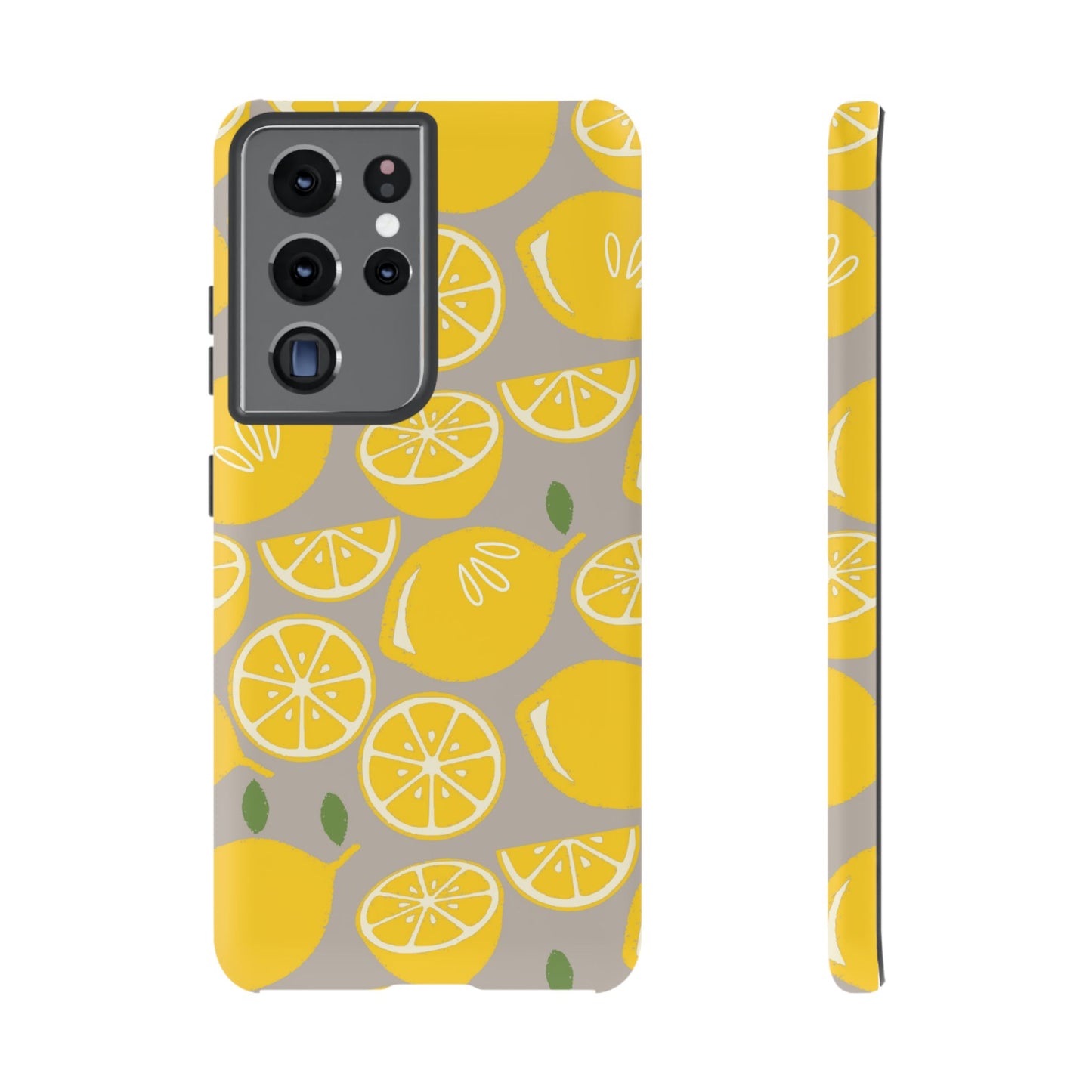 Yellow Modern Lemon Phone Case