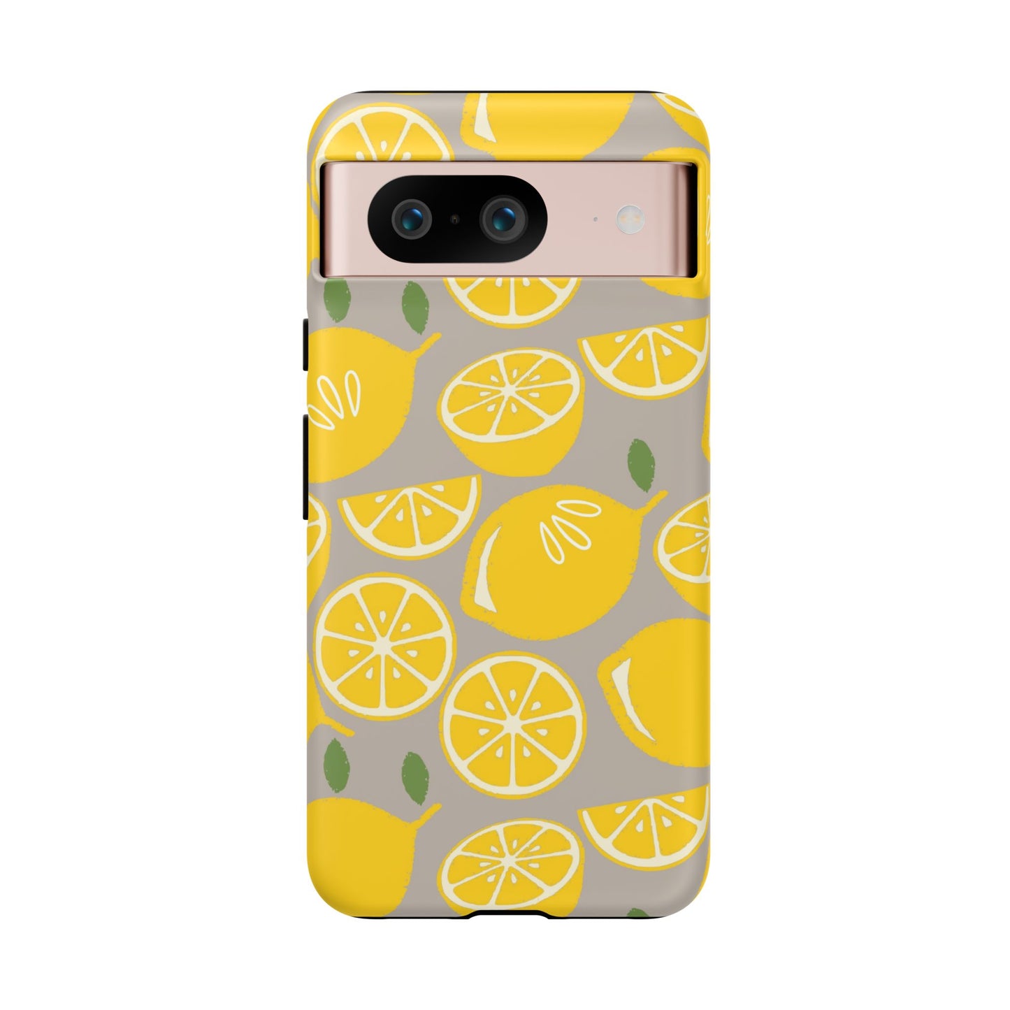 Yellow Modern Lemon Phone Case