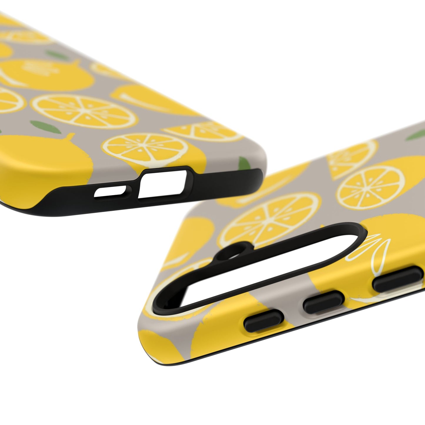 Yellow Modern Lemon Phone Case