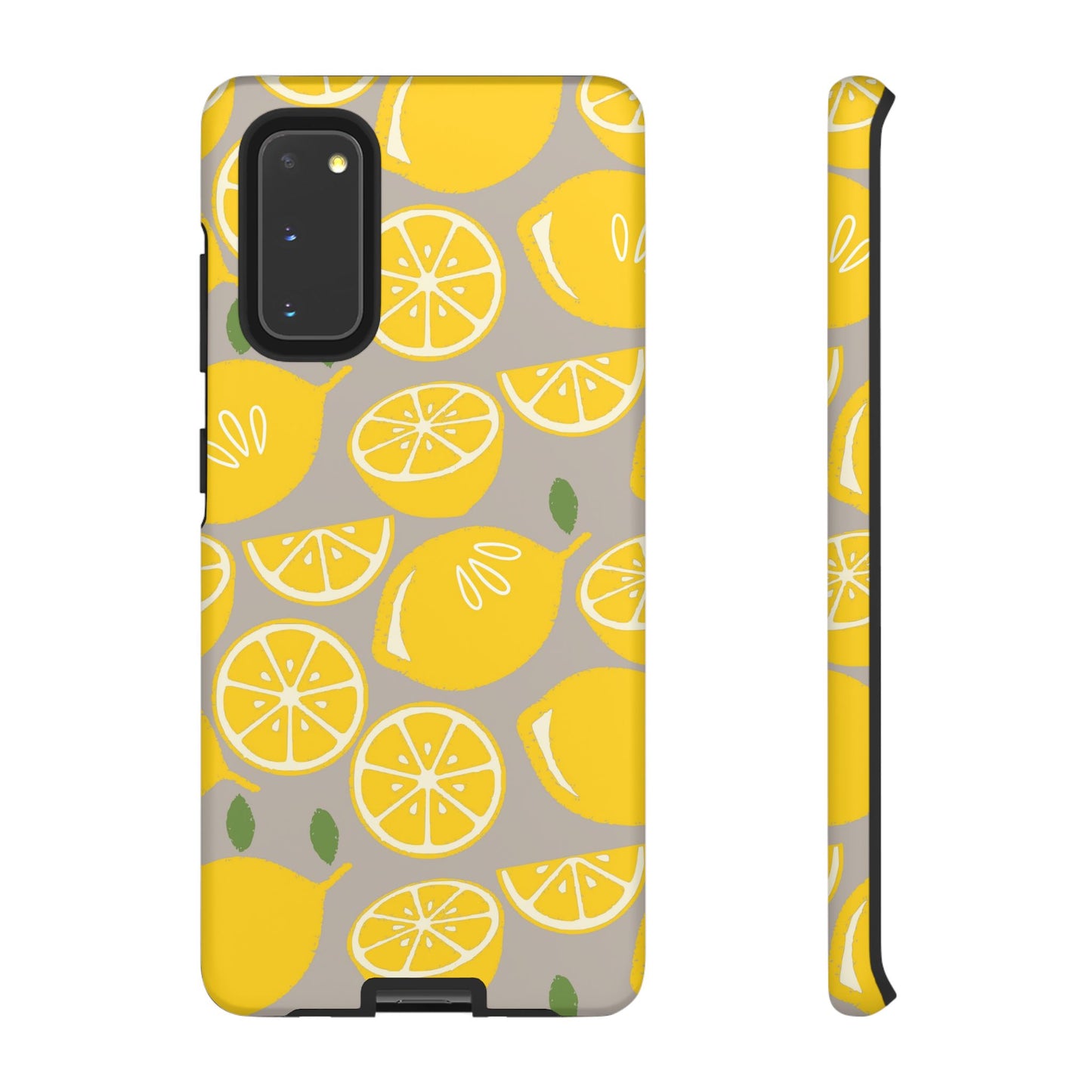 Yellow Modern Lemon Phone Case