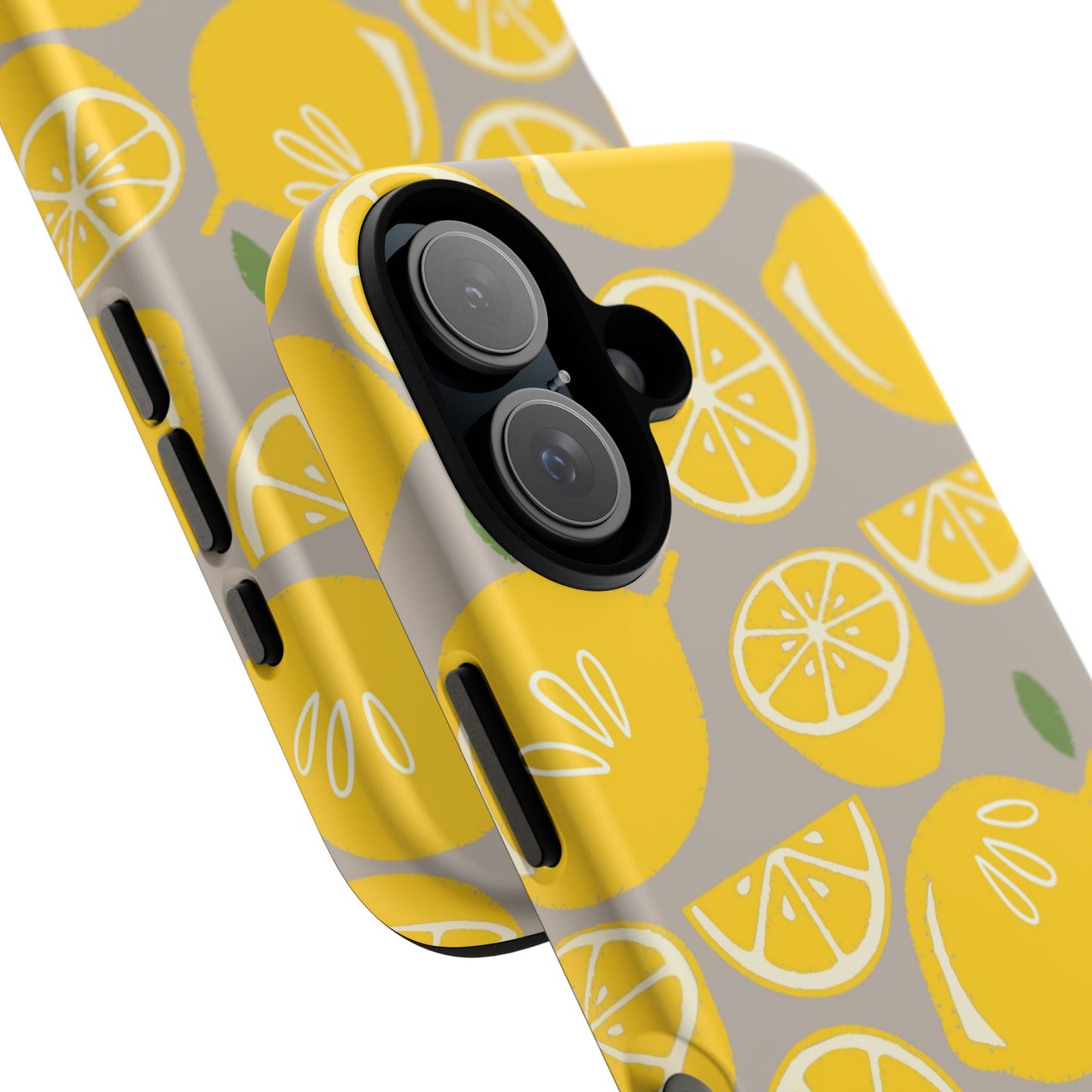 Yellow Modern Lemon Phone Case