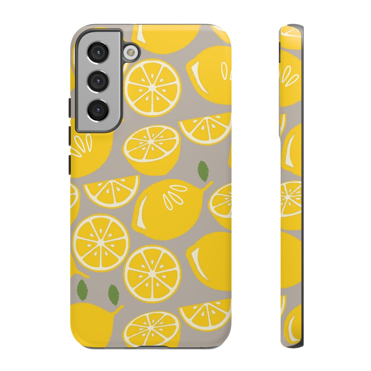 Yellow Modern Lemon Phone Case