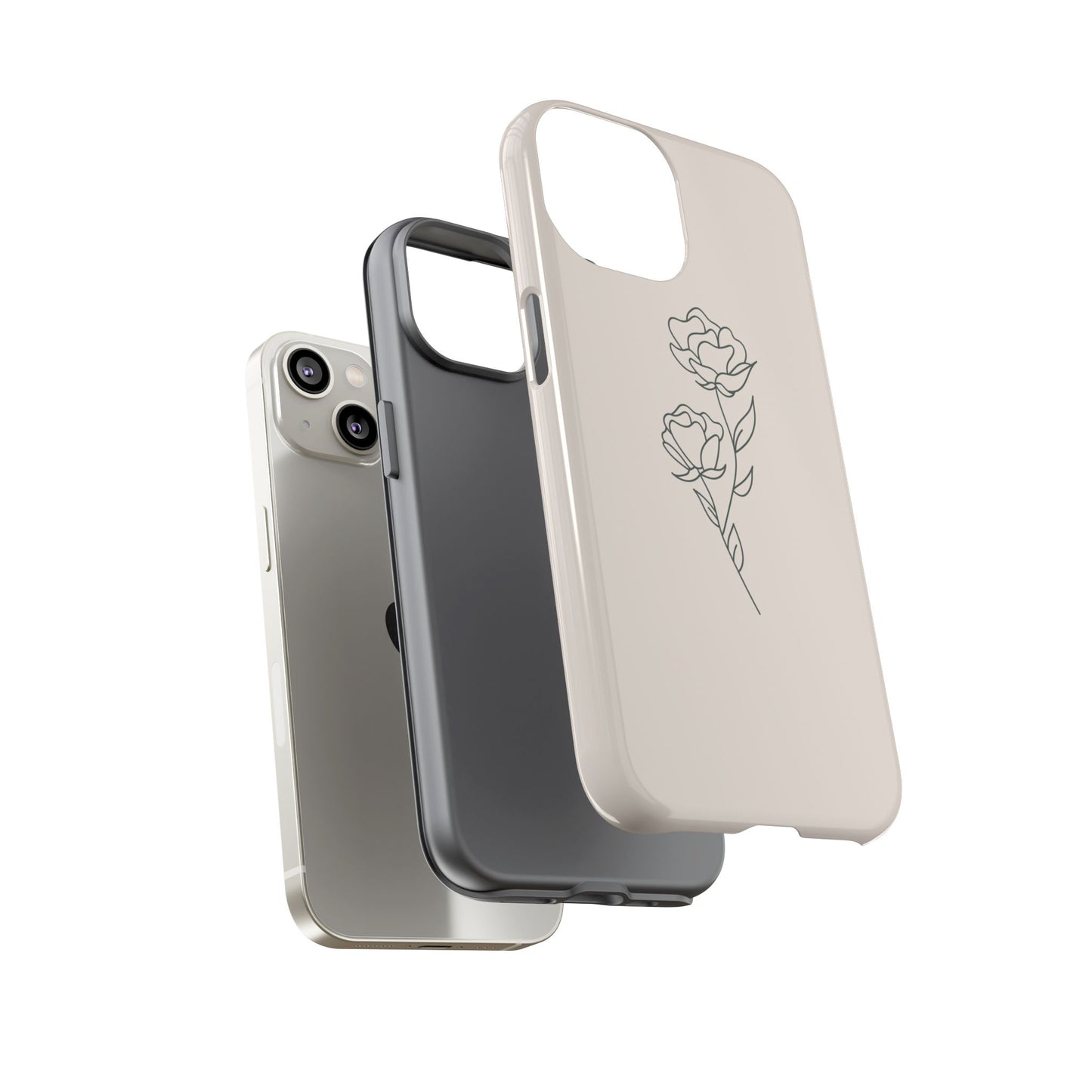 Simple Flower Minimalist Phone Case