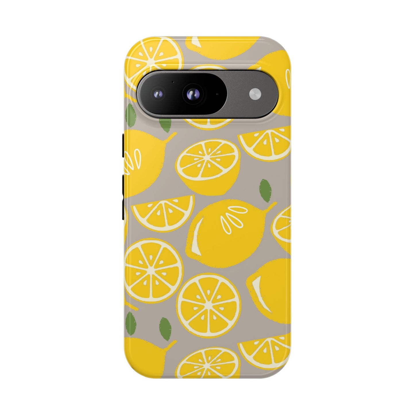 Yellow Modern Lemon Phone Case