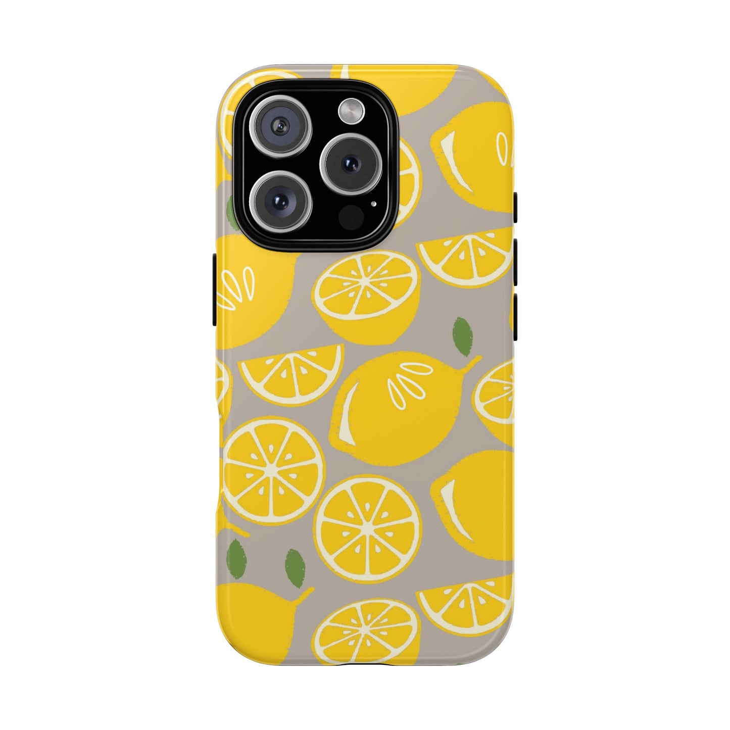 Yellow Modern Lemon Phone Case