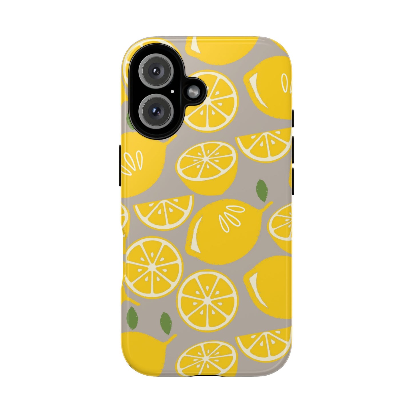 Yellow Modern Lemon Phone Case