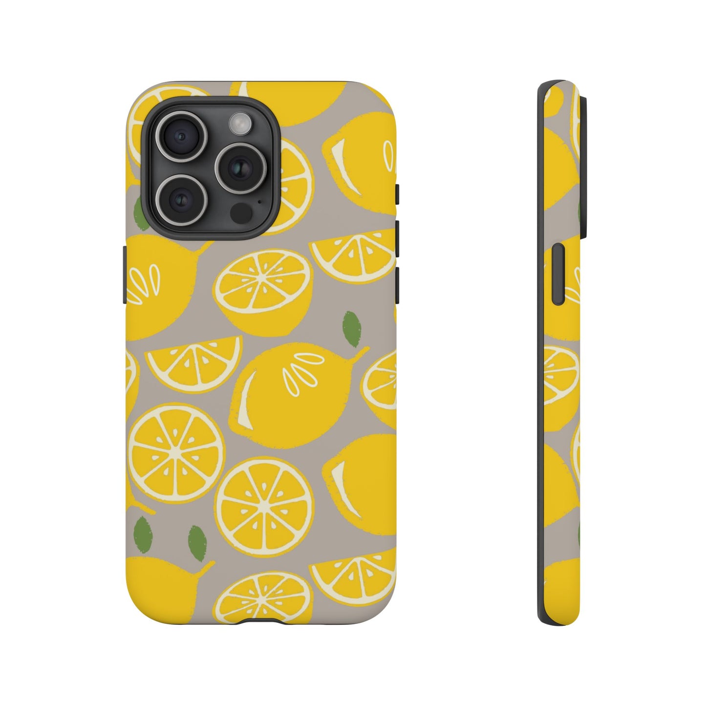 Yellow Modern Lemon Phone Case