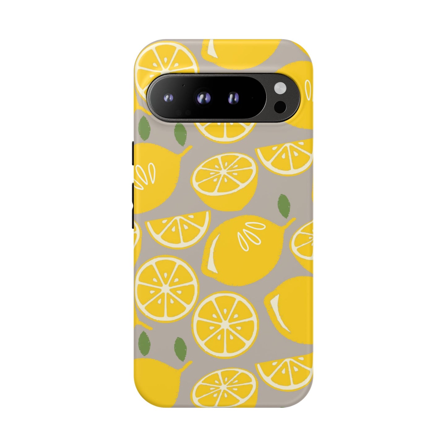 Yellow Modern Lemon Phone Case
