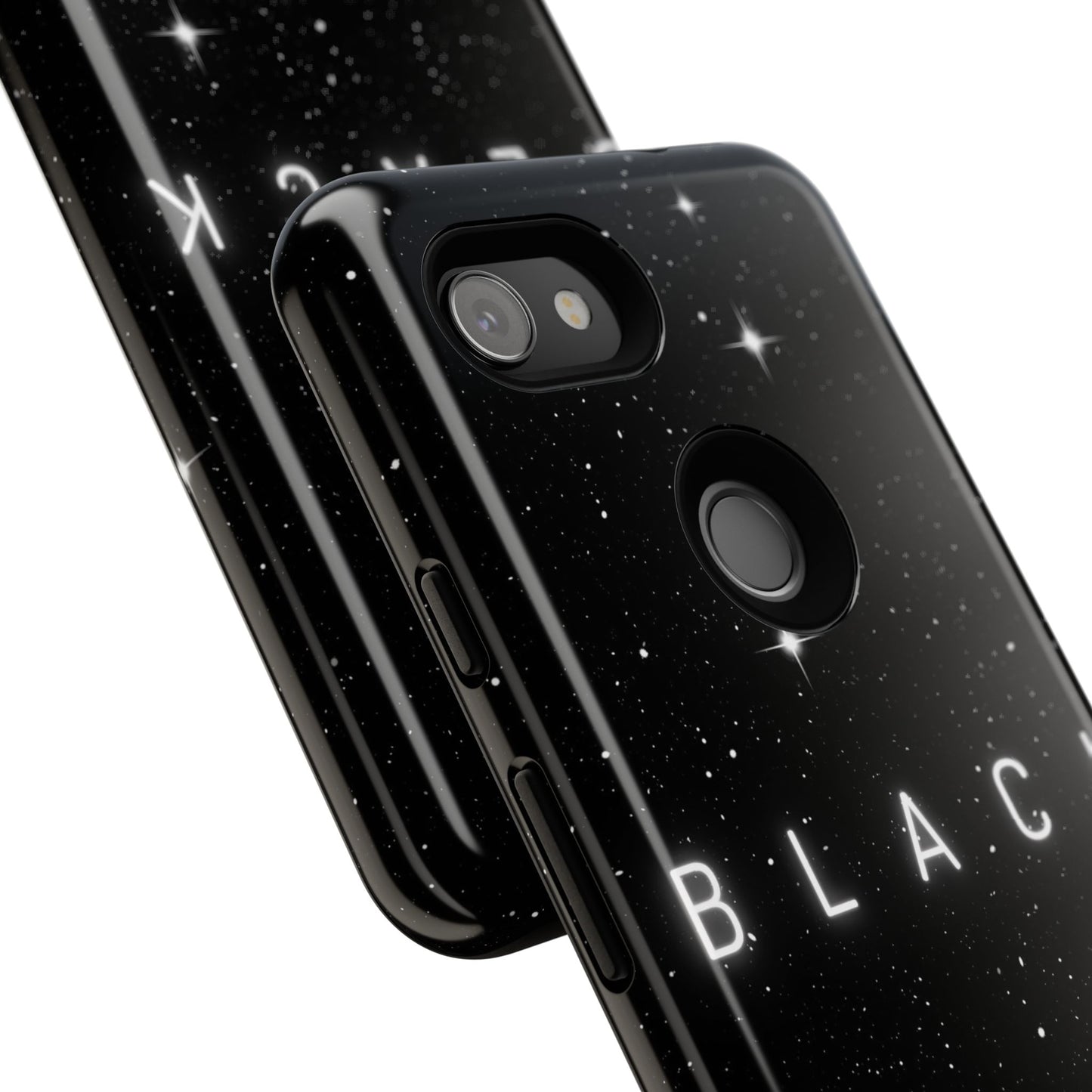 Black White Simple Space Photo Phone Case
