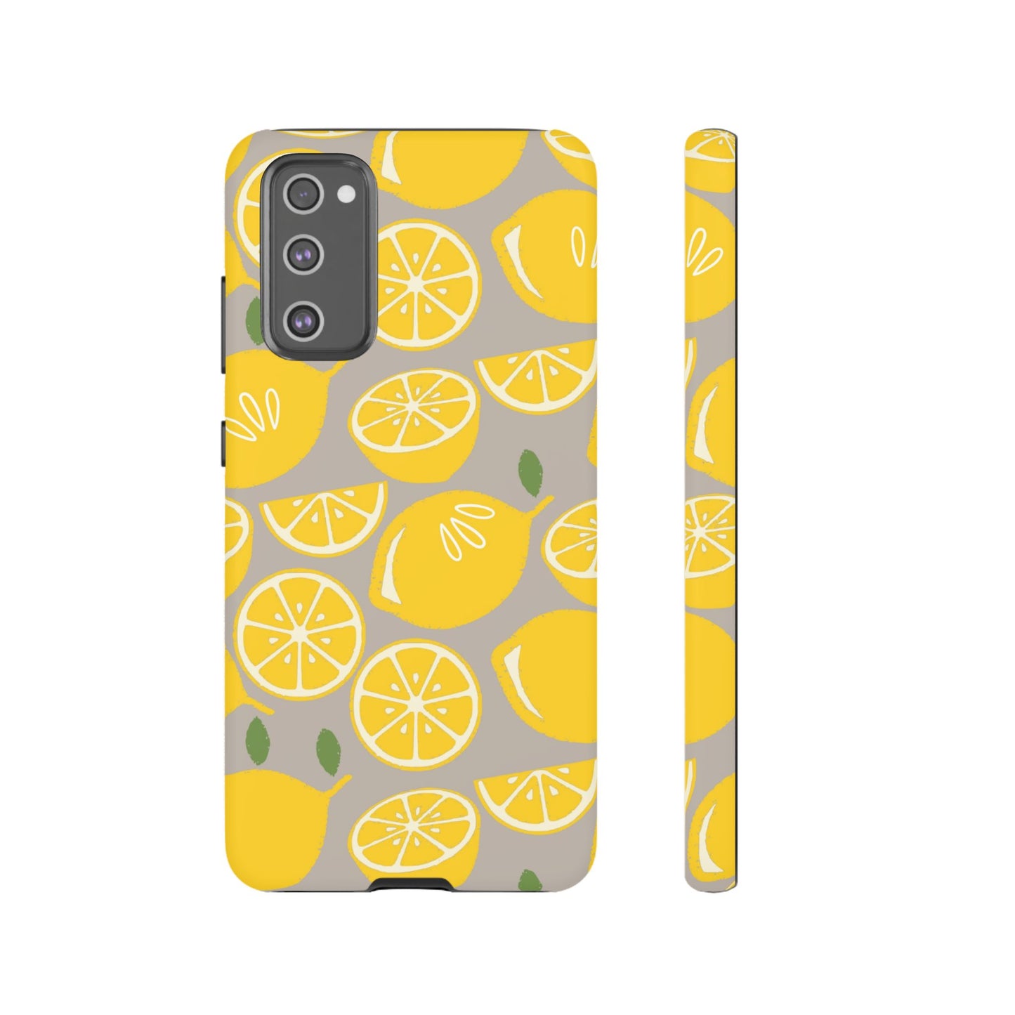 Yellow Modern Lemon Phone Case