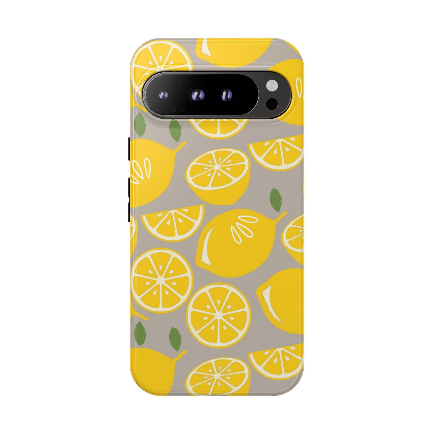 Yellow Modern Lemon Phone Case