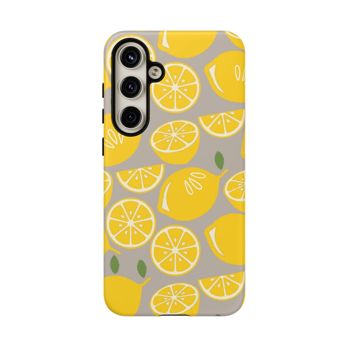 Yellow Modern Lemon Phone Case