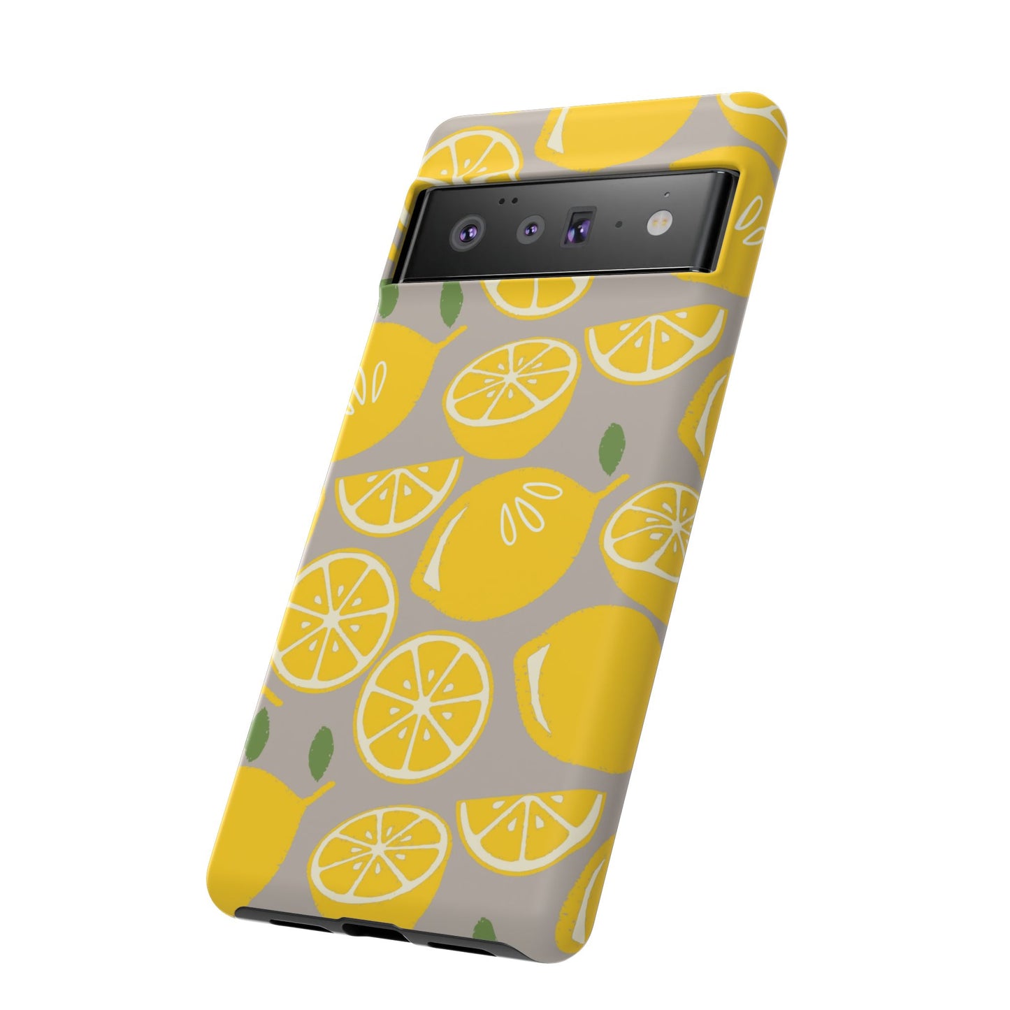 Yellow Modern Lemon Phone Case