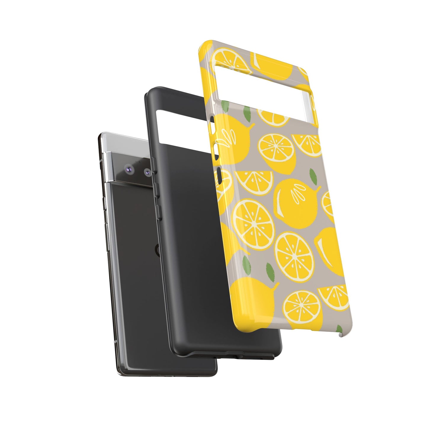 Yellow Modern Lemon Phone Case