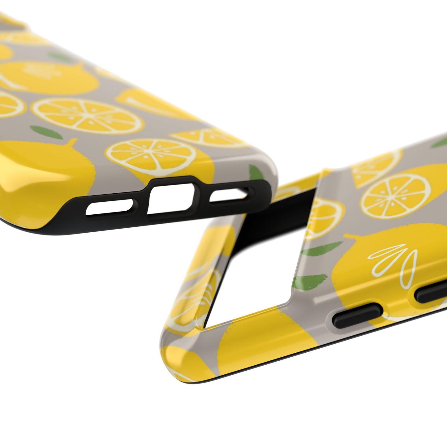 Yellow Modern Lemon Phone Case