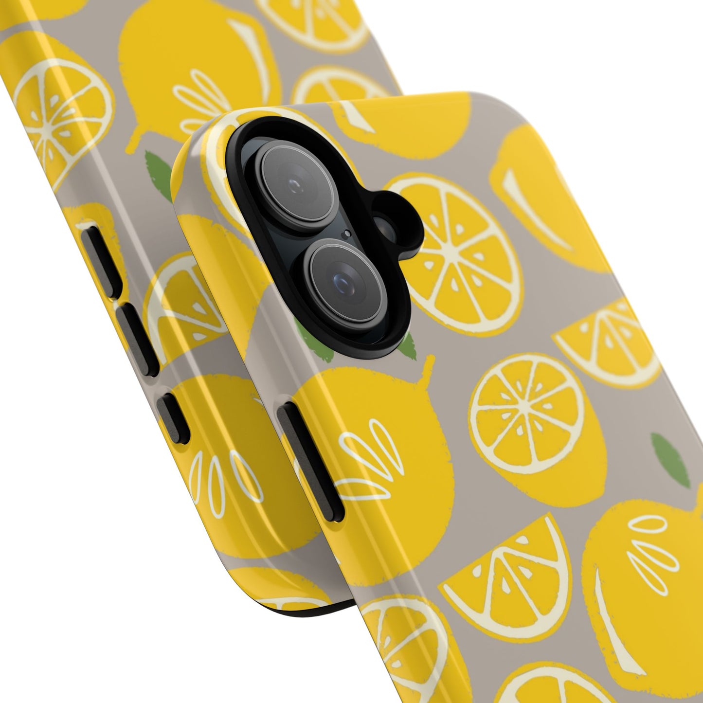 Yellow Modern Lemon Phone Case