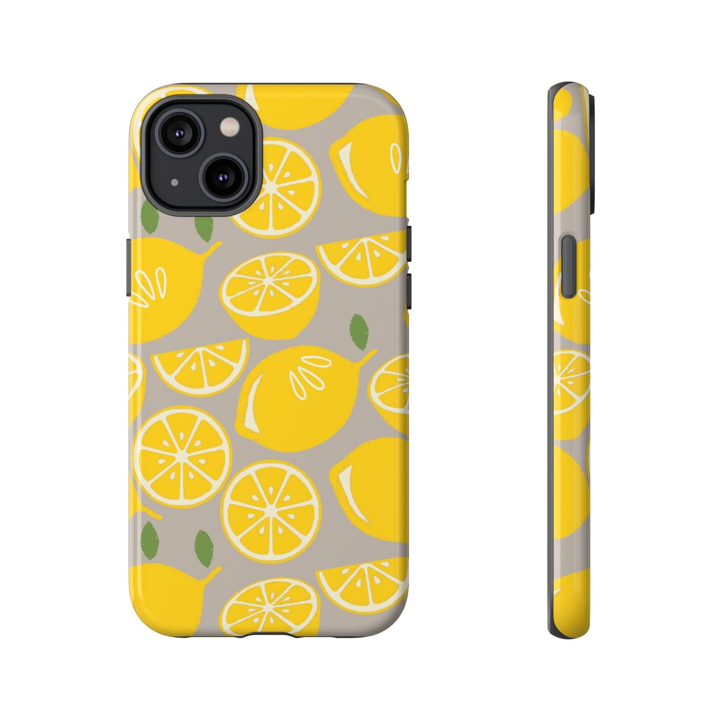 Yellow Modern Lemon Phone Case