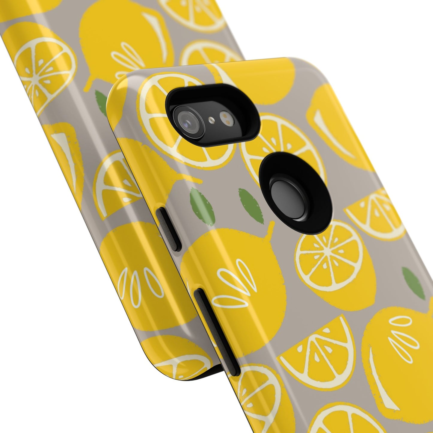 Yellow Modern Lemon Phone Case