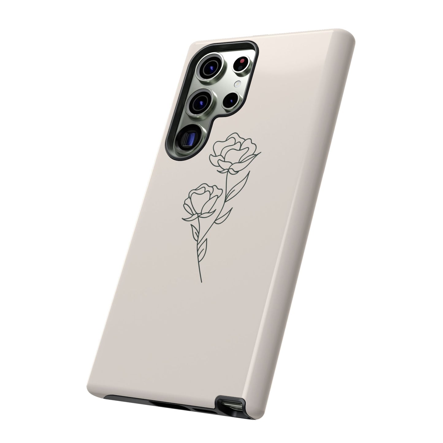 Simple Flower Minimalist Phone Case