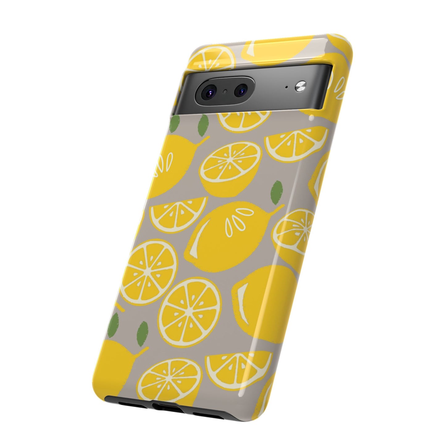 Yellow Modern Lemon Phone Case