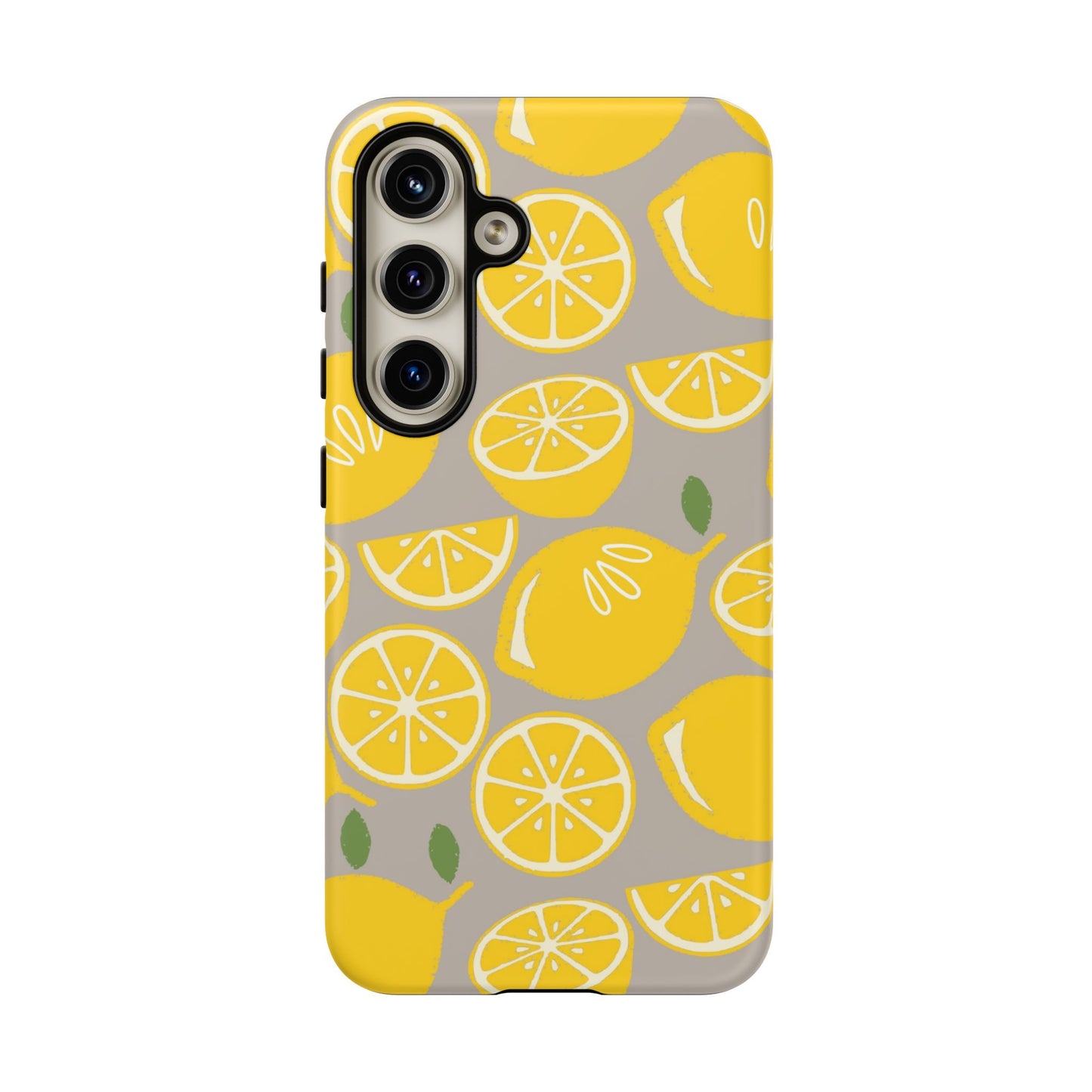 Yellow Modern Lemon Phone Case