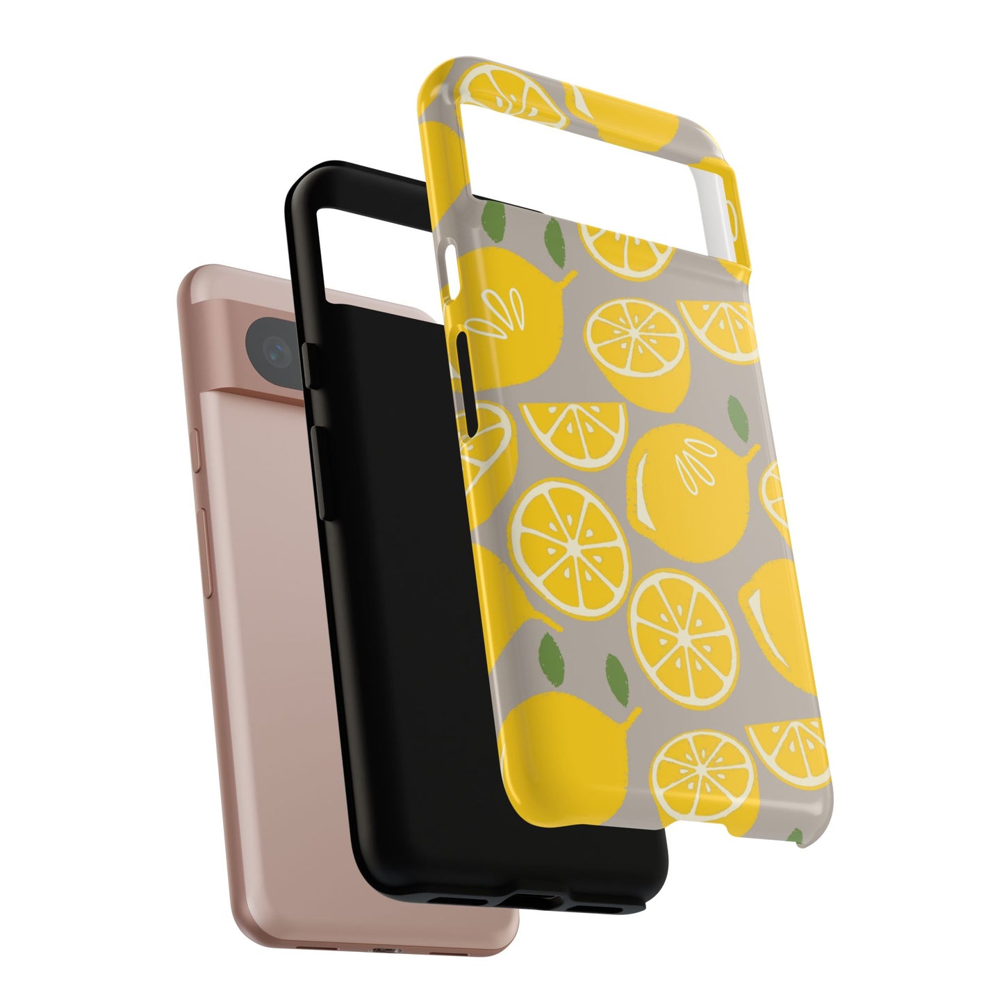 Yellow Modern Lemon Phone Case