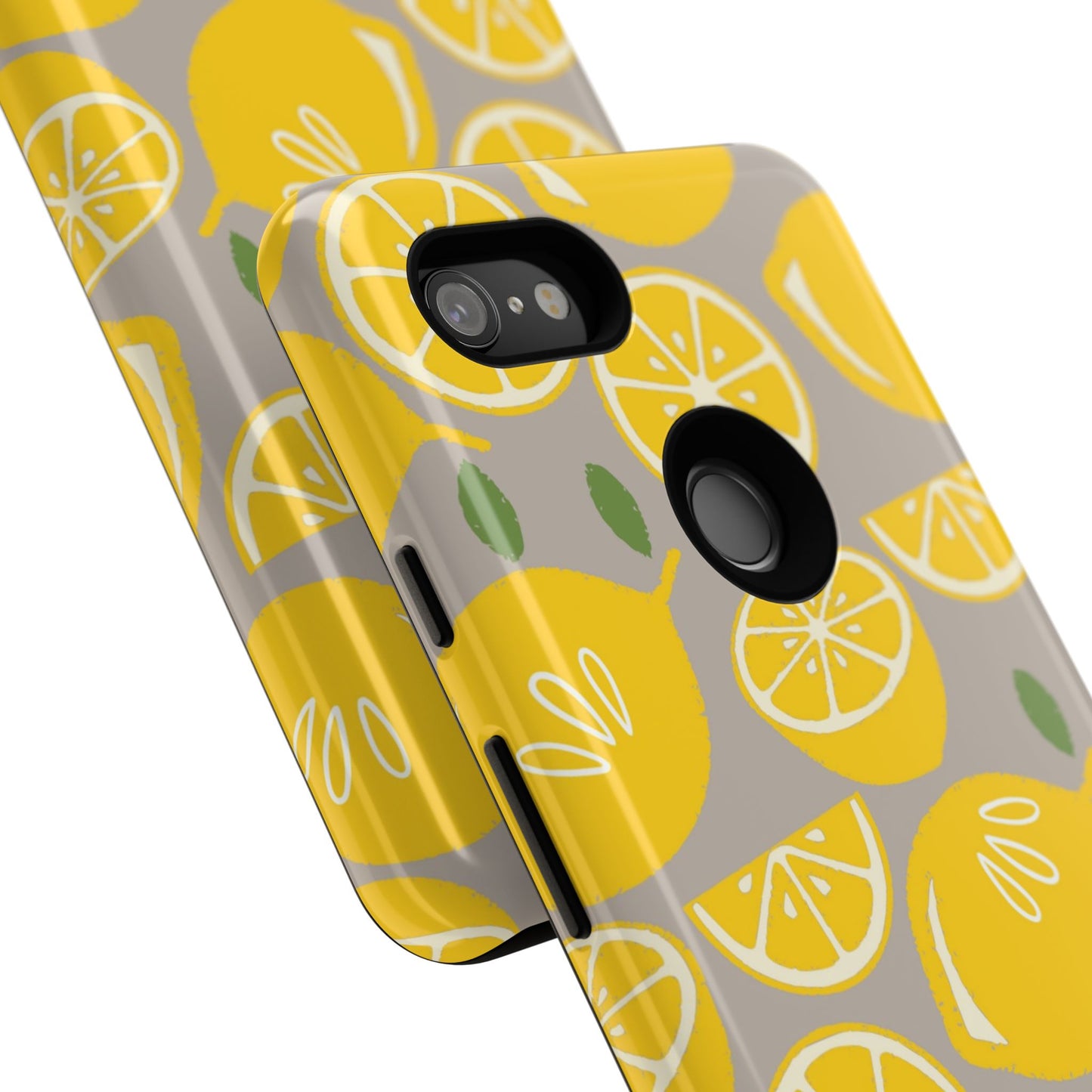 Yellow Modern Lemon Phone Case