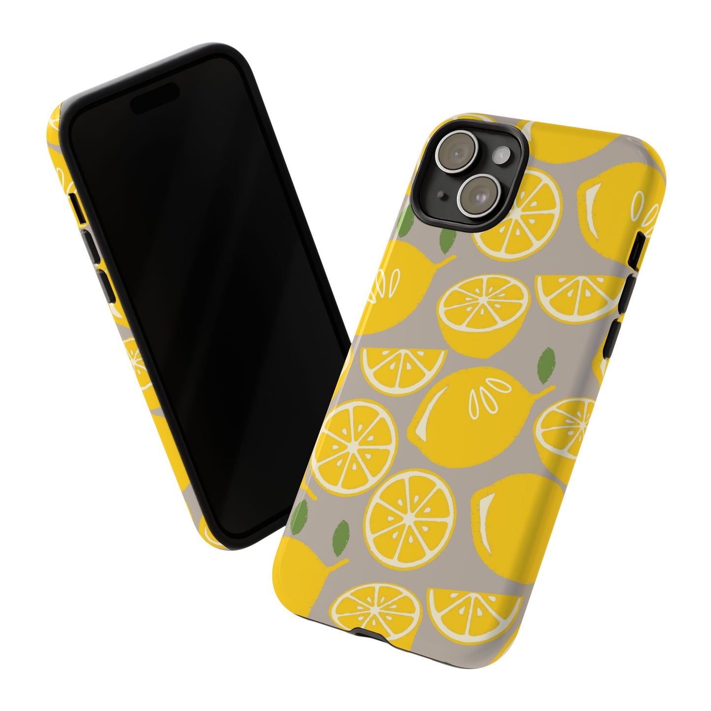 Yellow Modern Lemon Phone Case