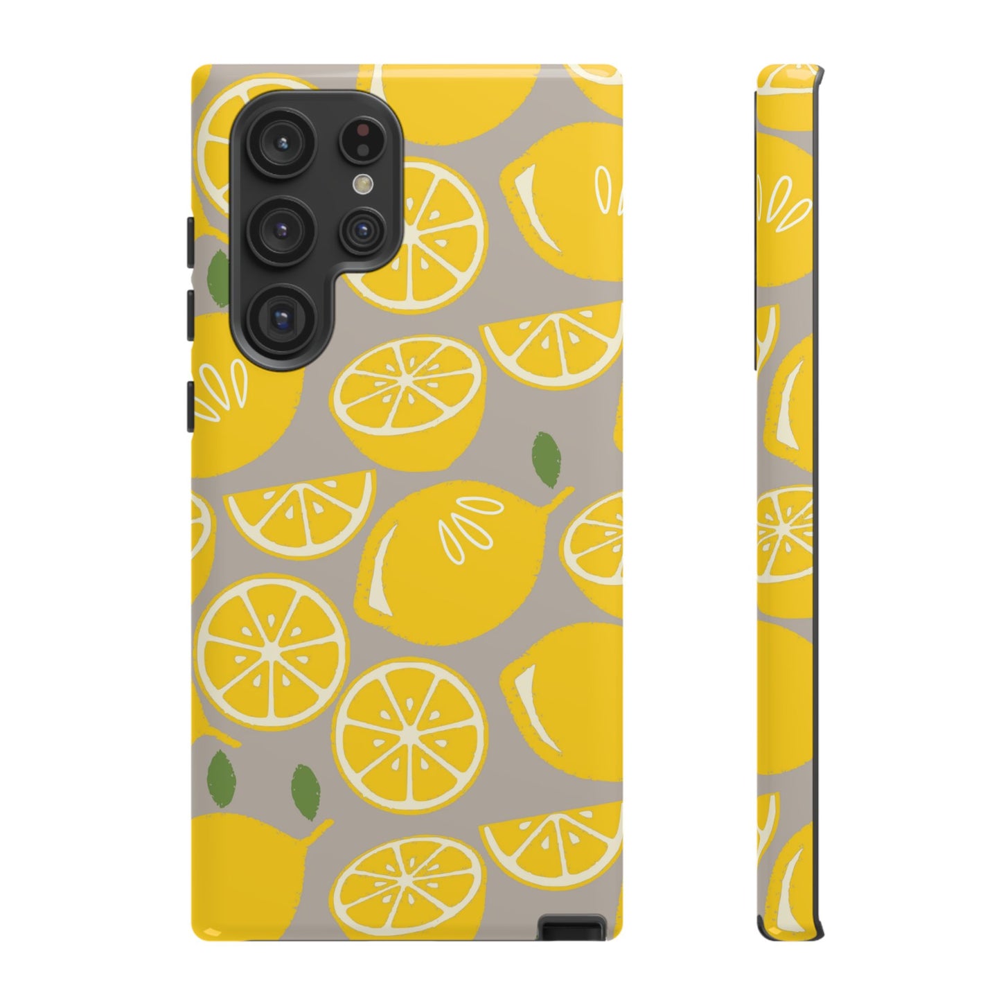 Yellow Modern Lemon Phone Case