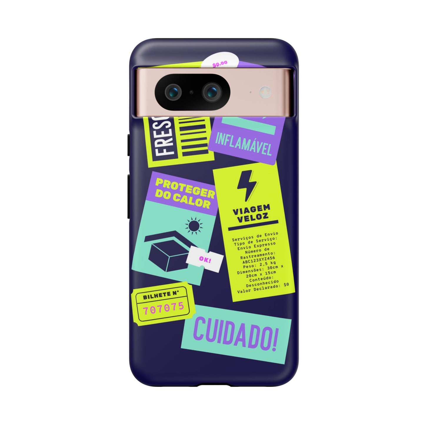 Transit Packaging Icons Phone Case