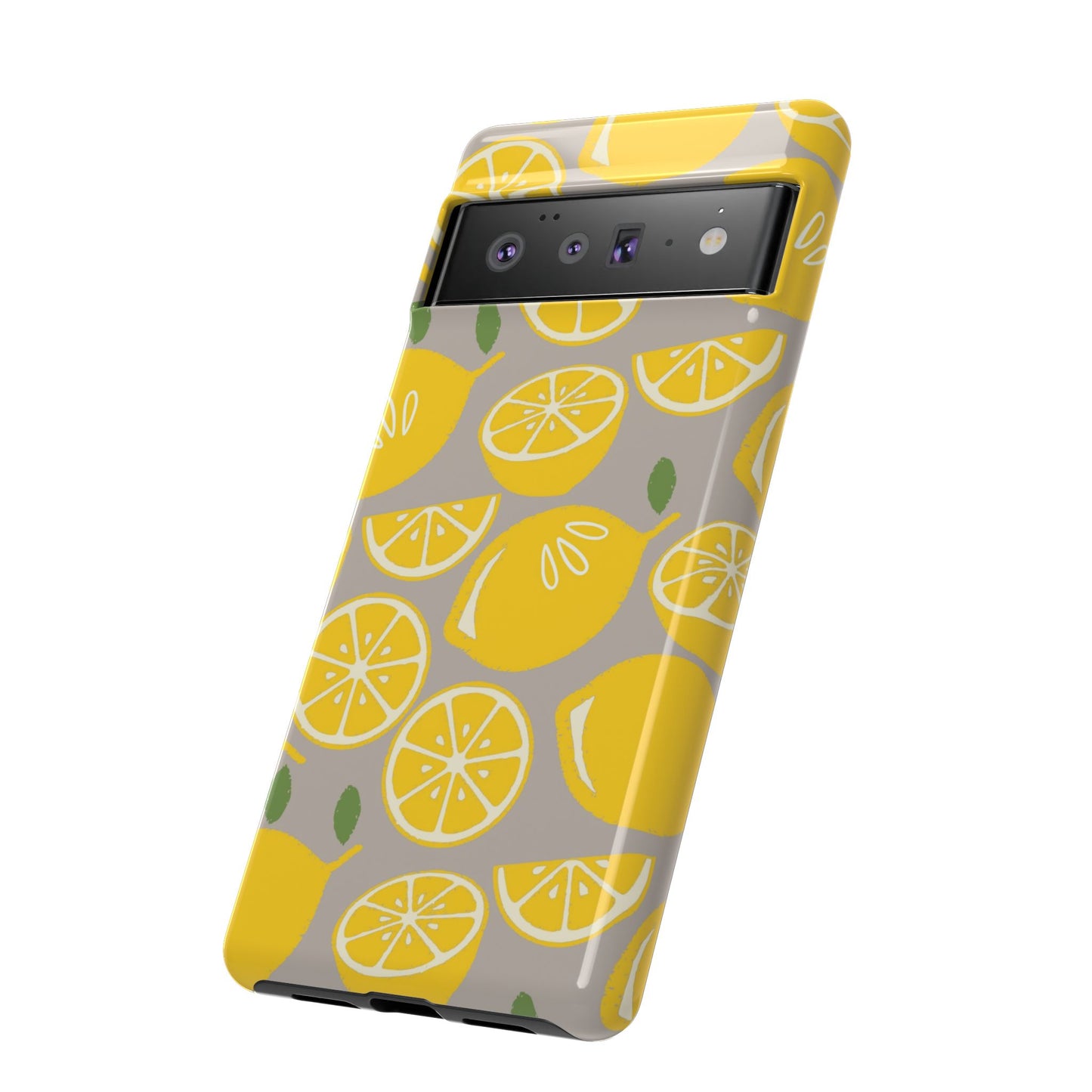 Yellow Modern Lemon Phone Case