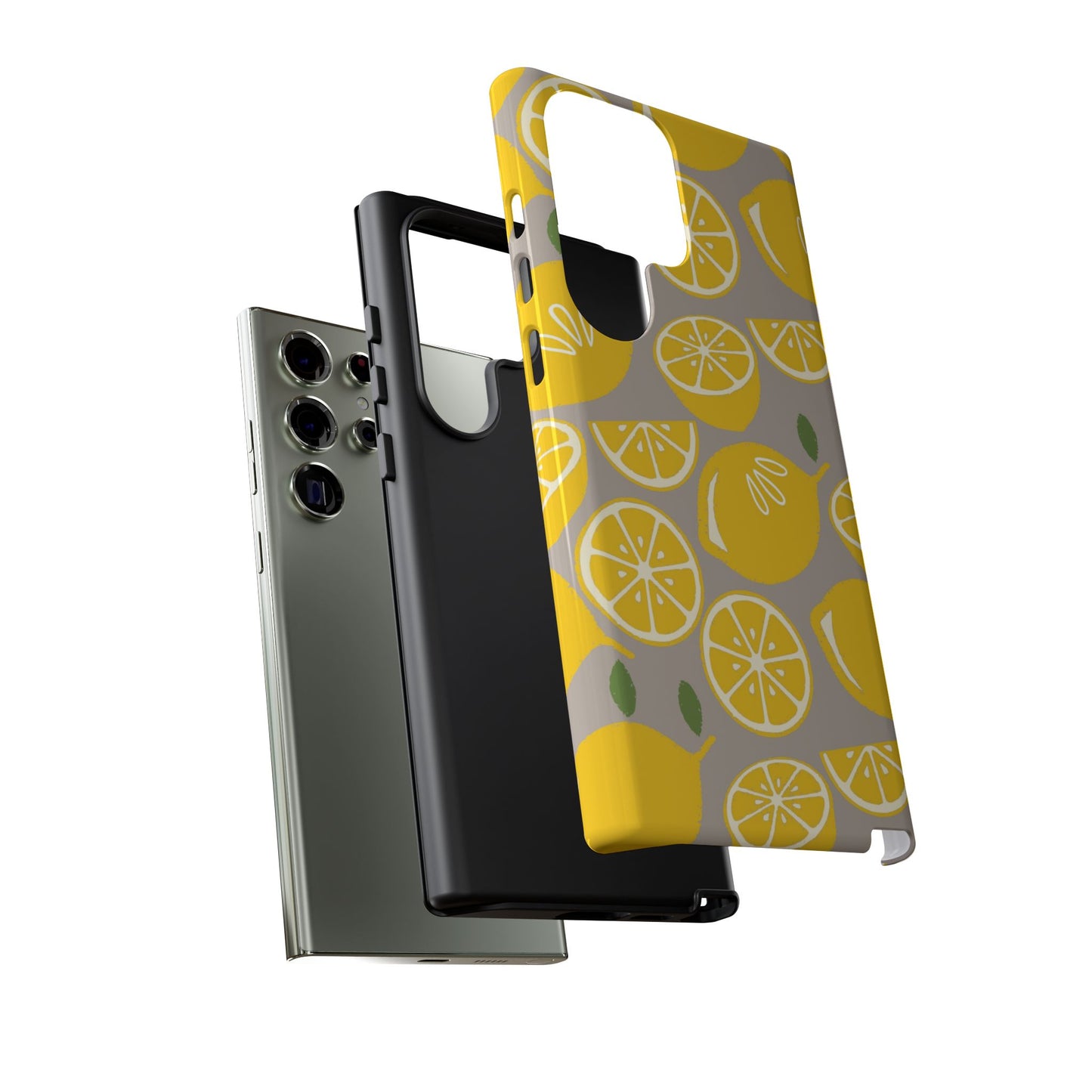 Yellow Modern Lemon Phone Case