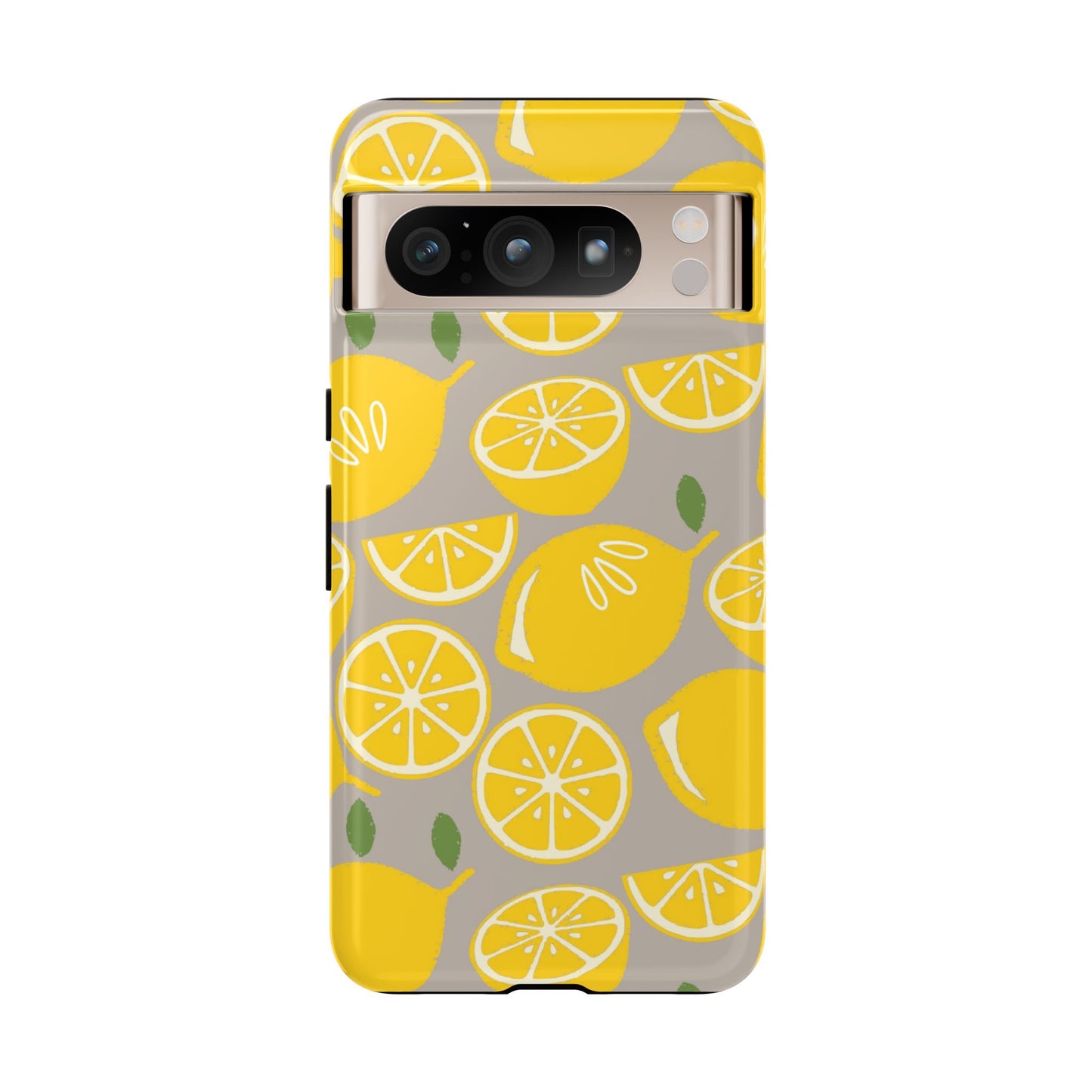 Yellow Modern Lemon Phone Case