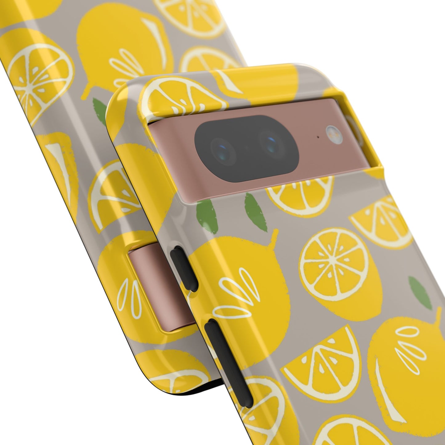 Yellow Modern Lemon Phone Case