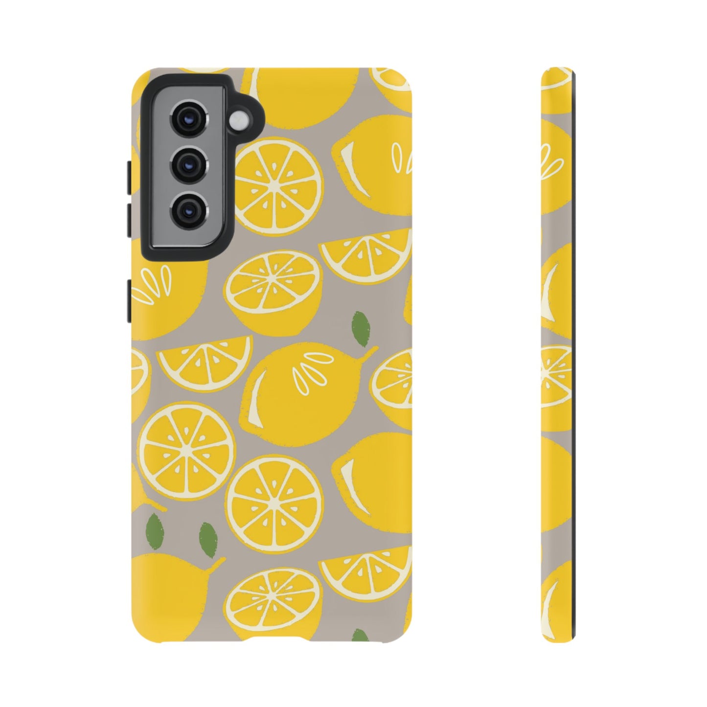 Yellow Modern Lemon Phone Case