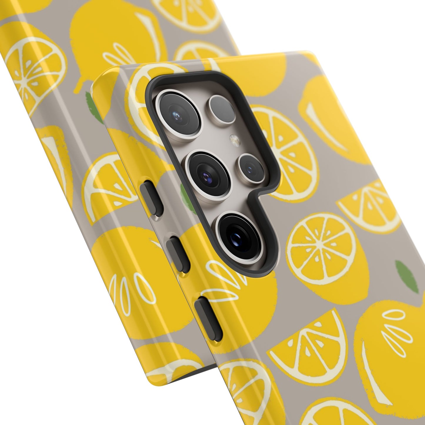 Yellow Modern Lemon Phone Case