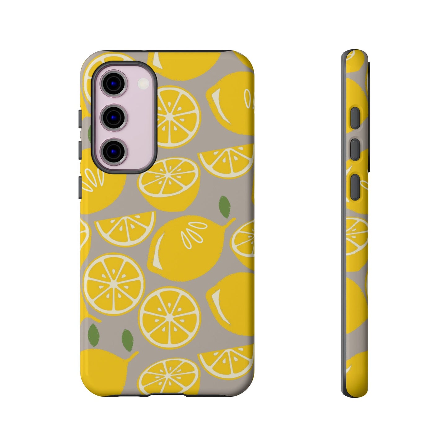 Yellow Modern Lemon Phone Case