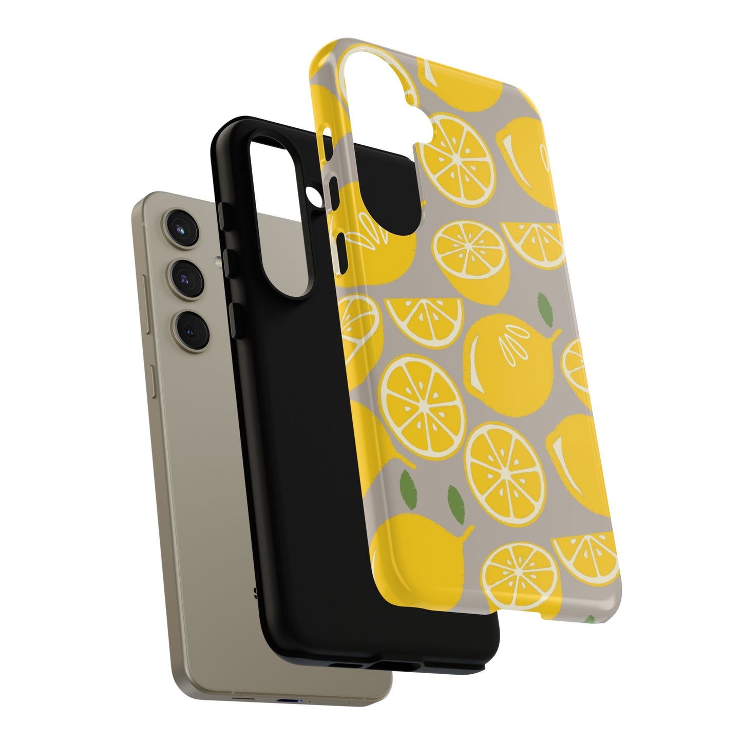 Yellow Modern Lemon Phone Case