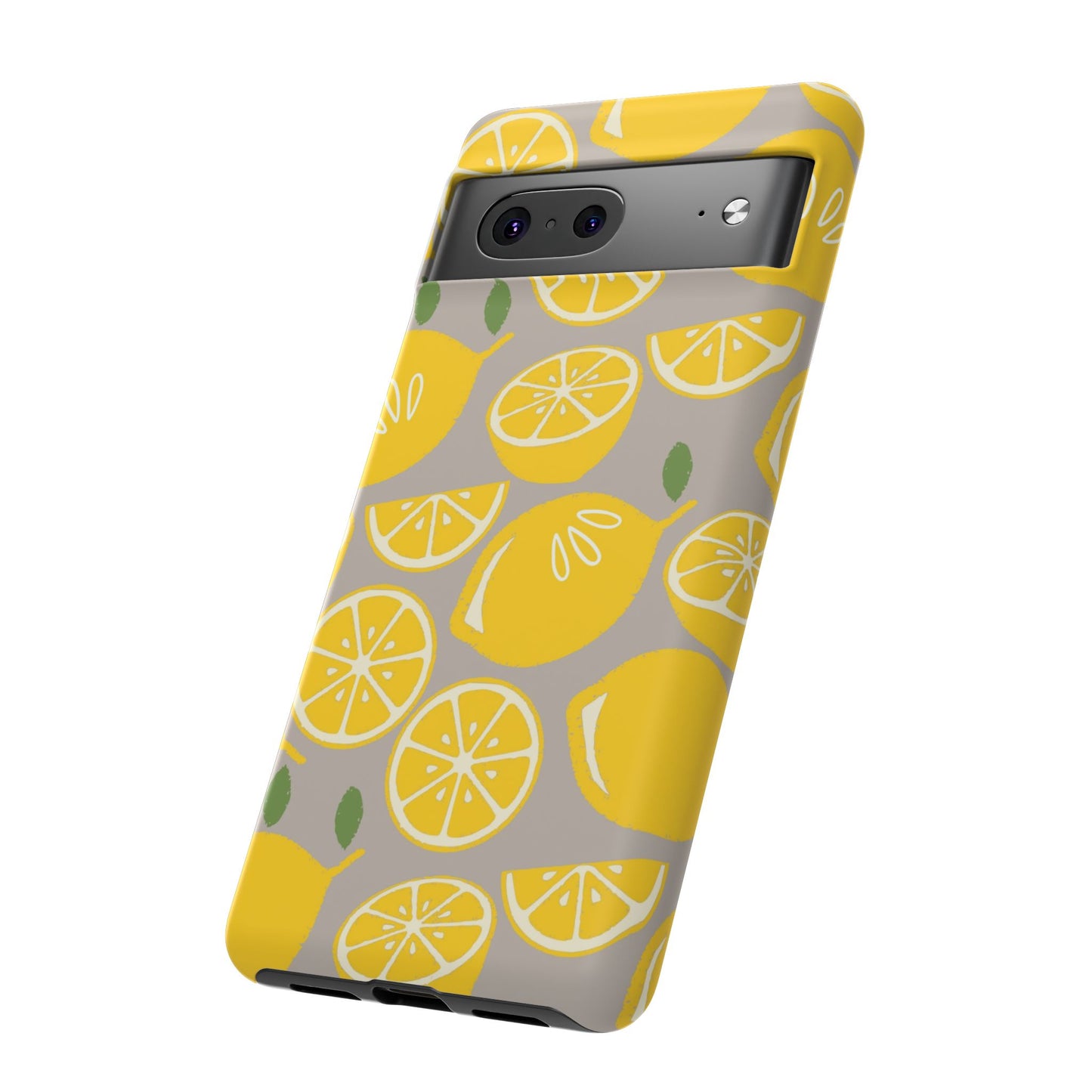 Yellow Modern Lemon Phone Case