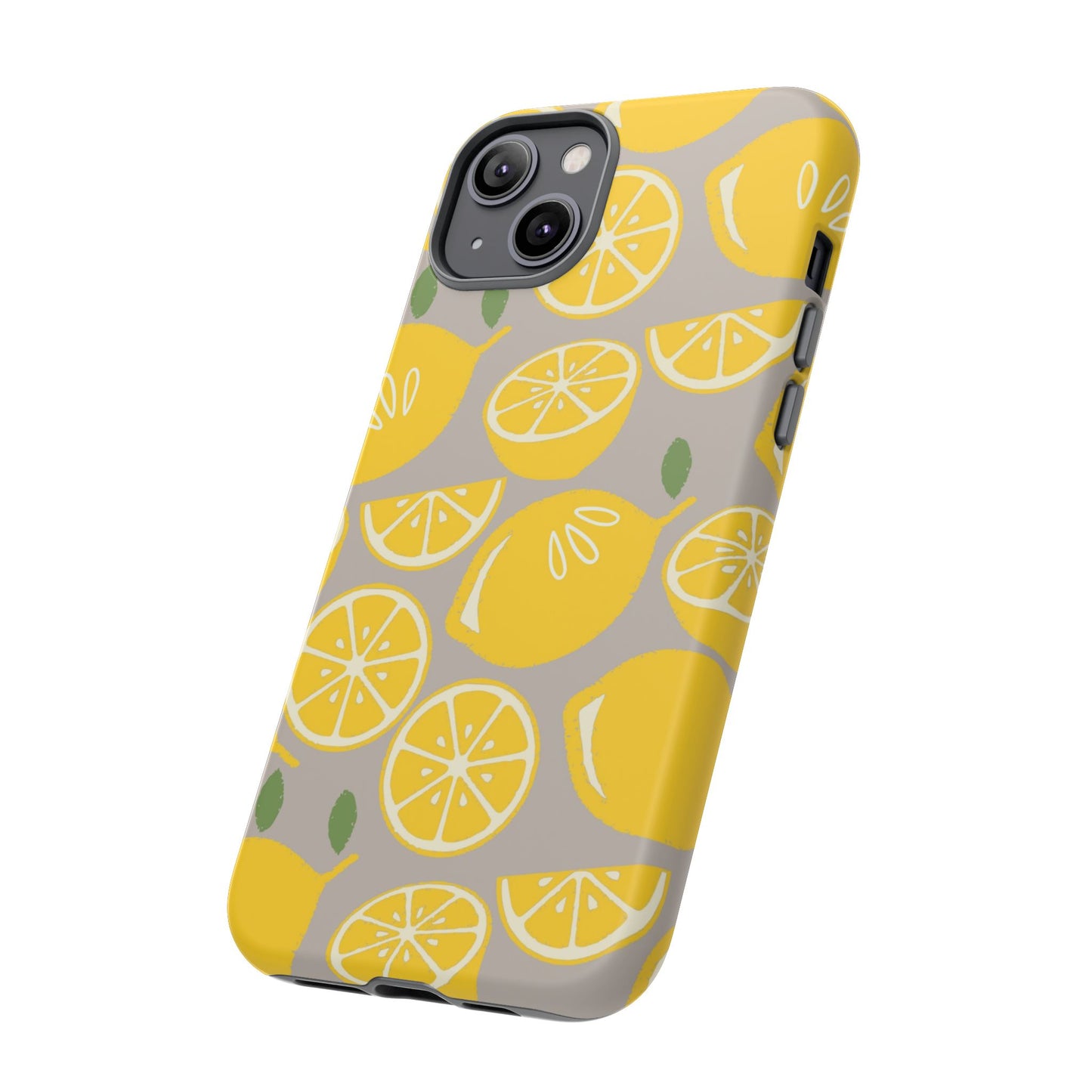 Yellow Modern Lemon Phone Case