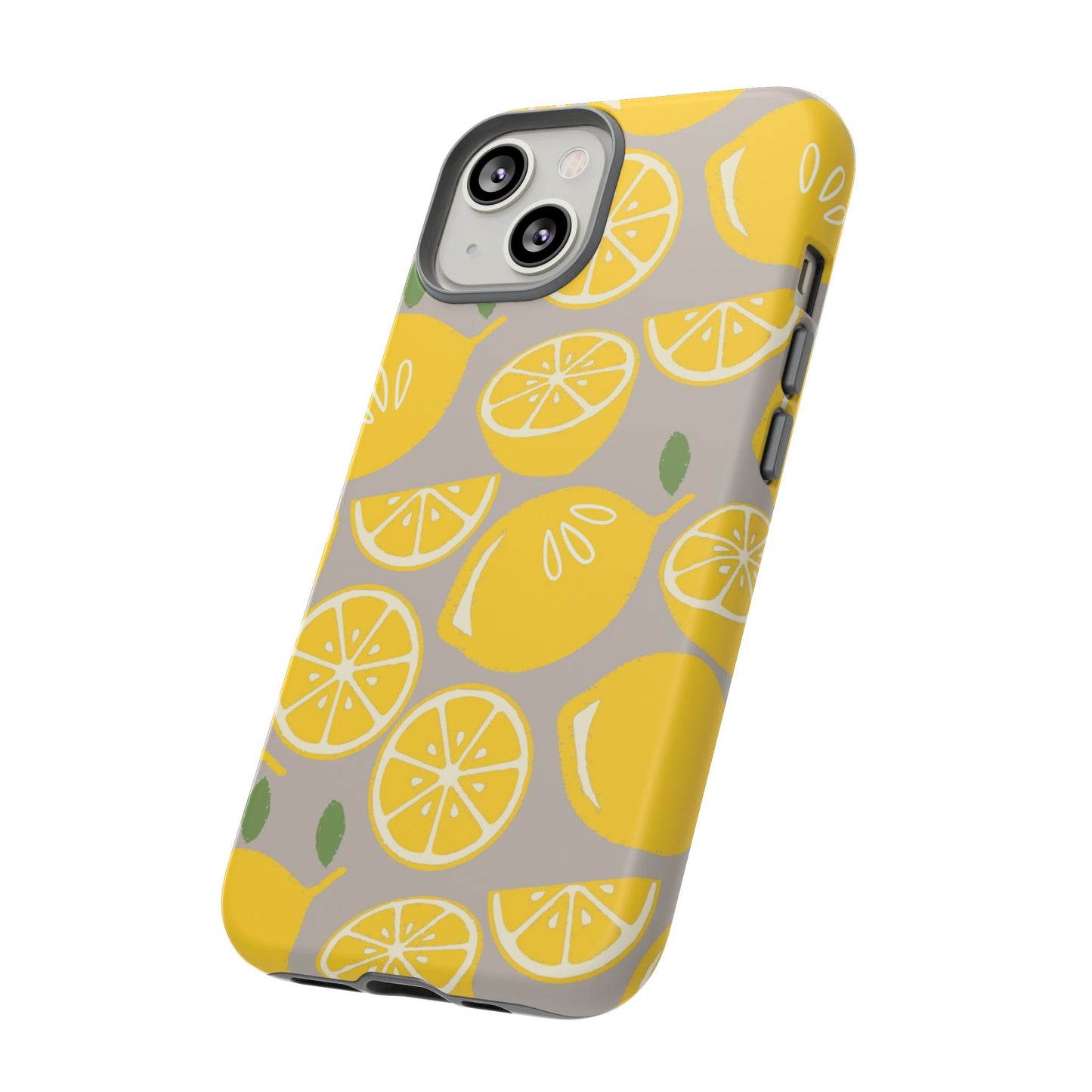 Yellow Modern Lemon Phone Case