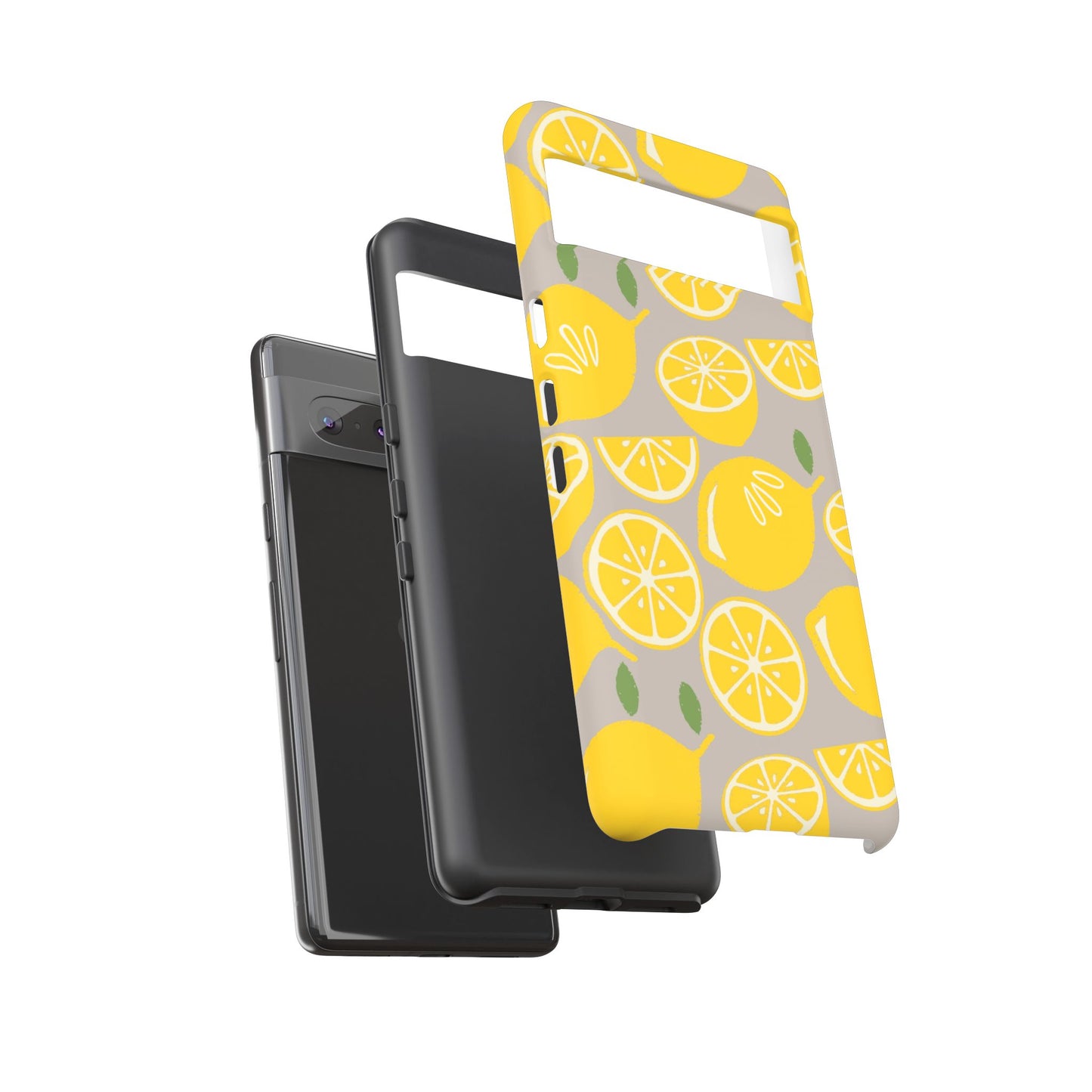 Yellow Modern Lemon Phone Case