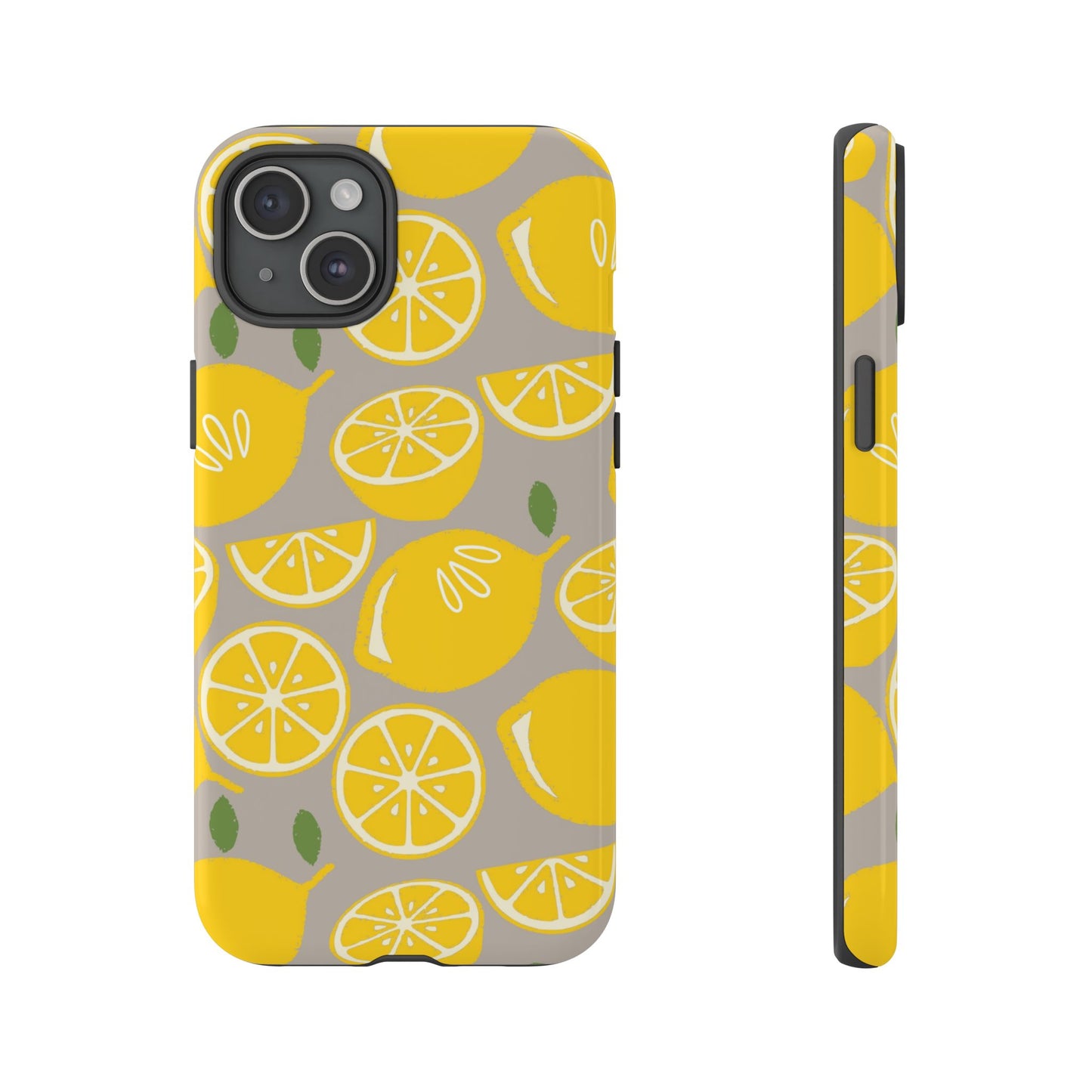 Yellow Modern Lemon Phone Case