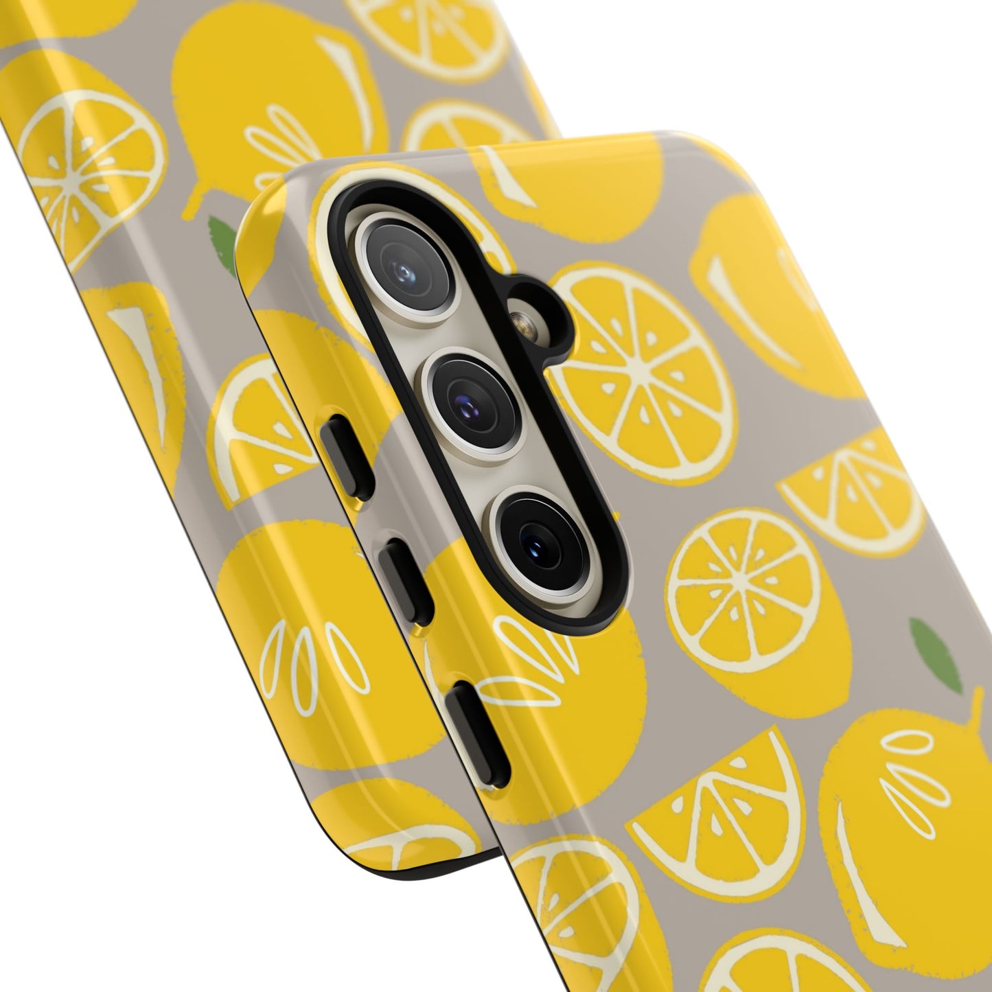 Yellow Modern Lemon Phone Case