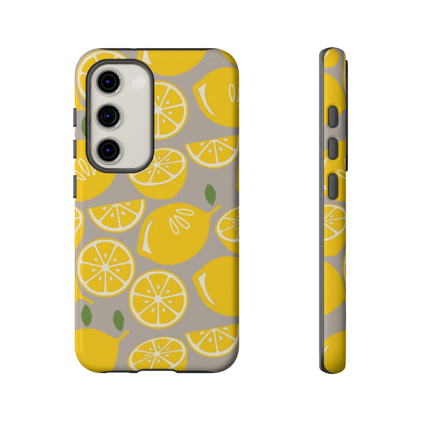 Yellow Modern Lemon Phone Case