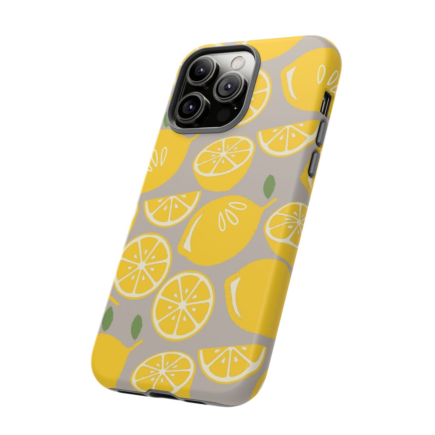 Yellow Modern Lemon Phone Case