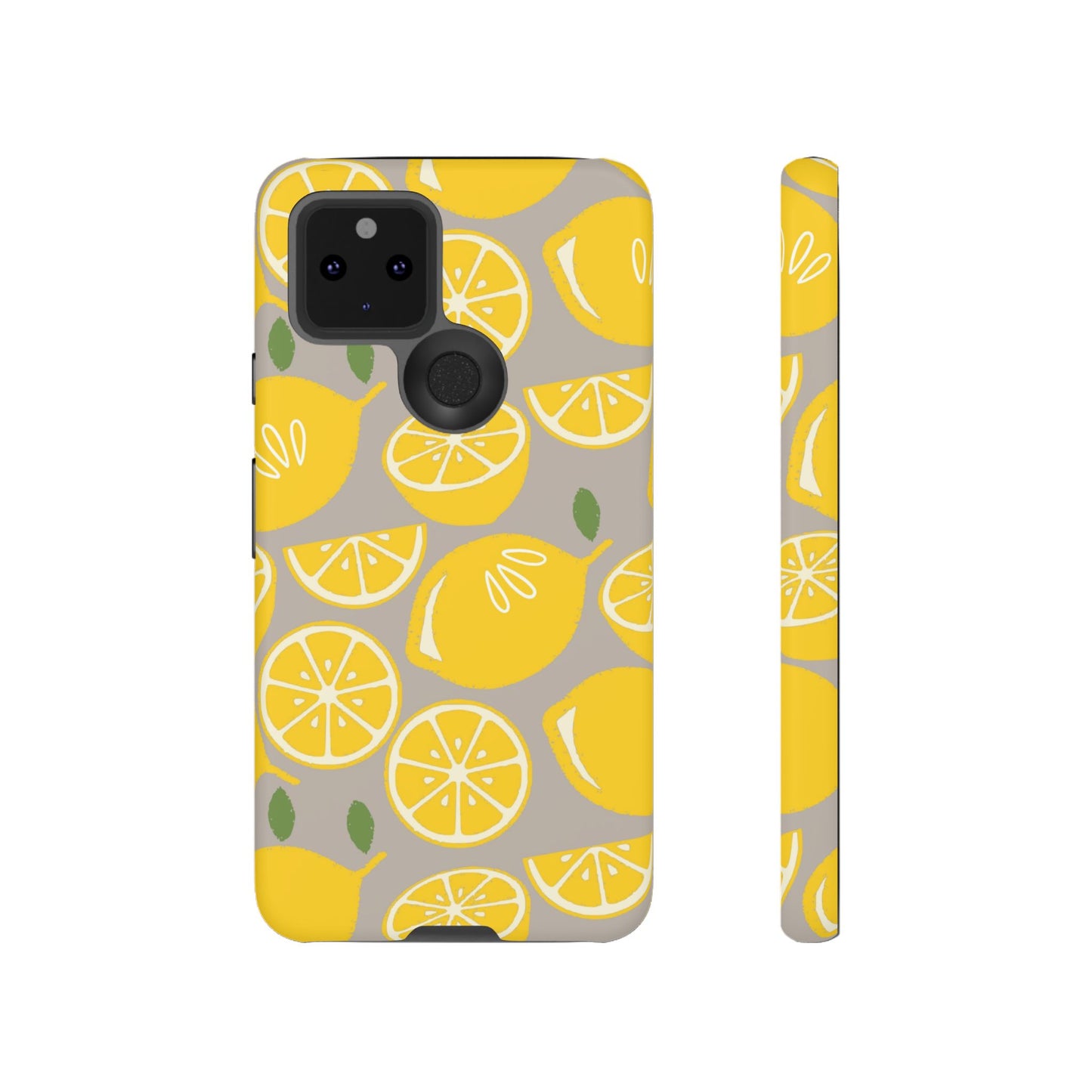 Yellow Modern Lemon Phone Case