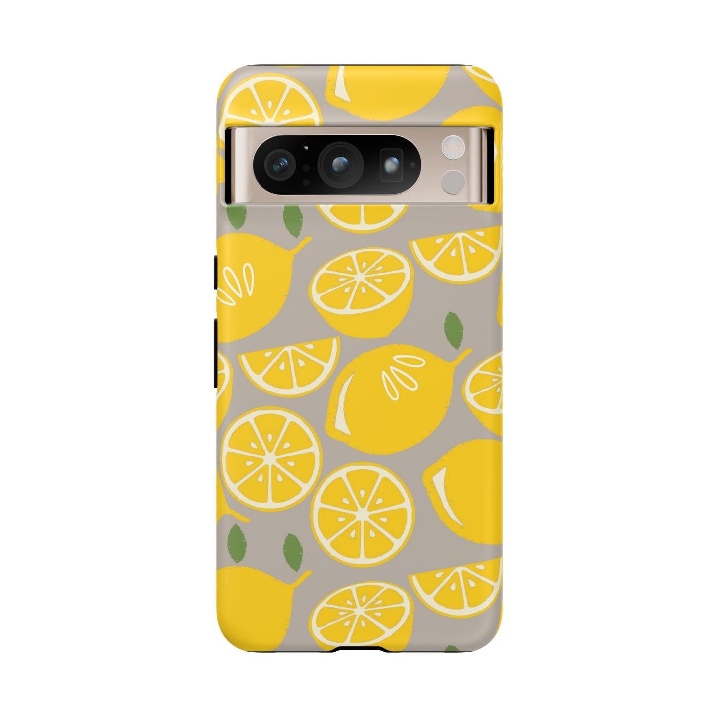Yellow Modern Lemon Phone Case