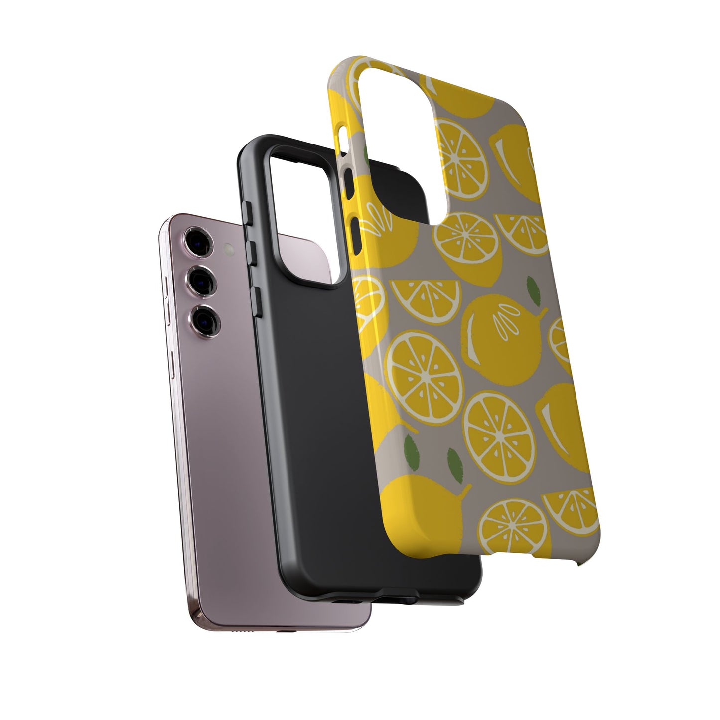 Yellow Modern Lemon Phone Case