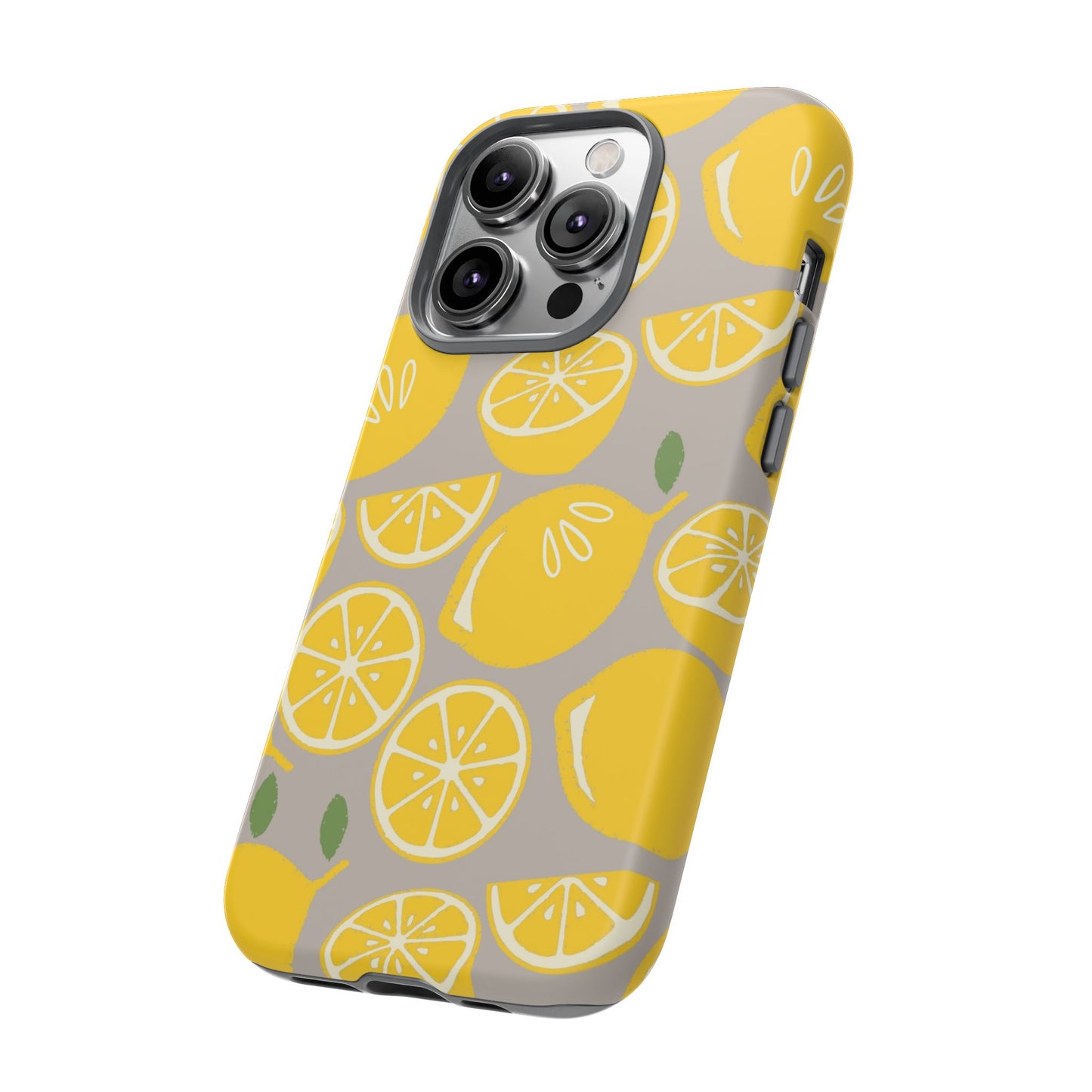 Yellow Modern Lemon Phone Case